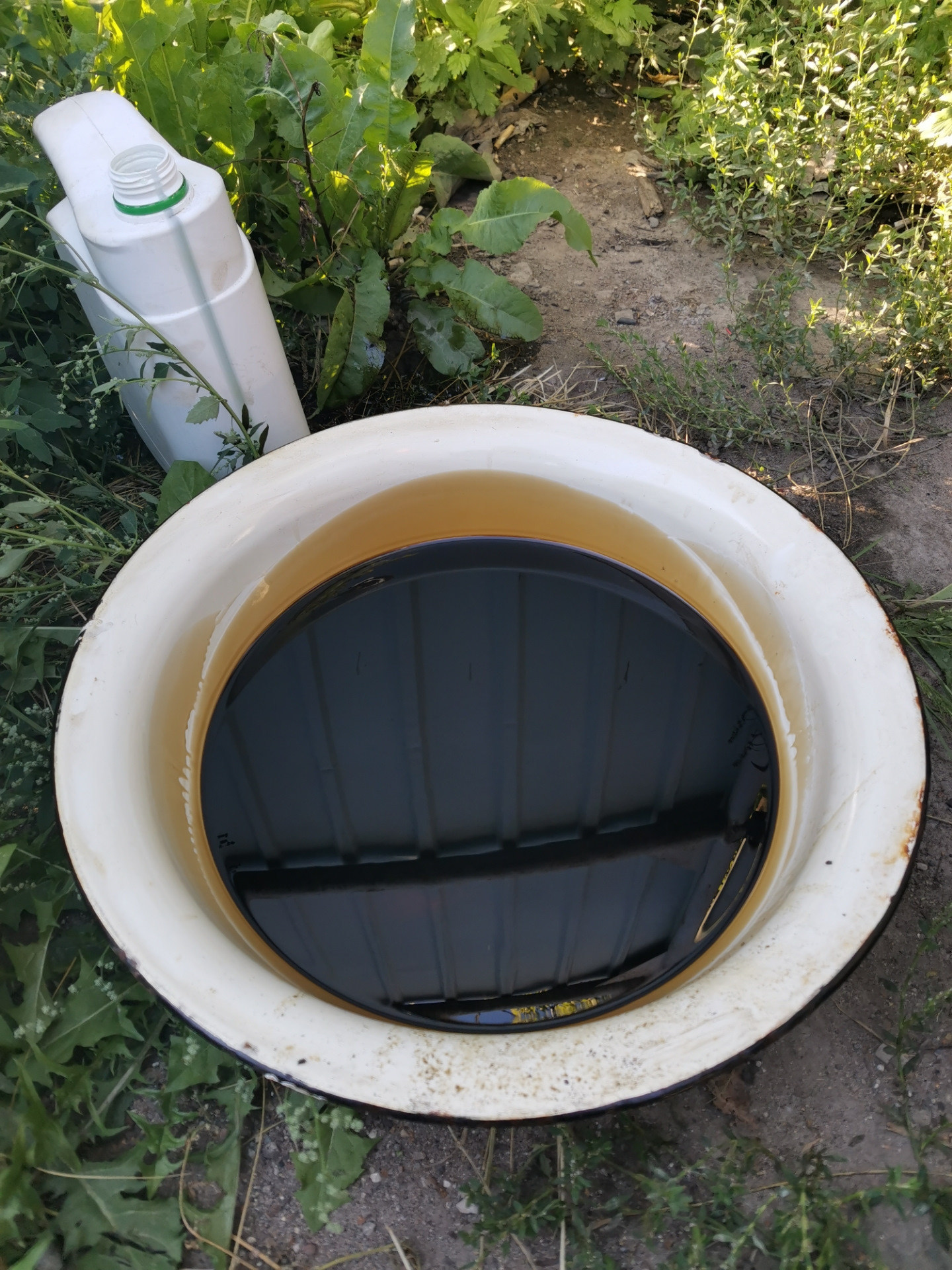 Замена масла с промывкой двигателя — Nissan X-Trail II (t31), 2,5 л ...