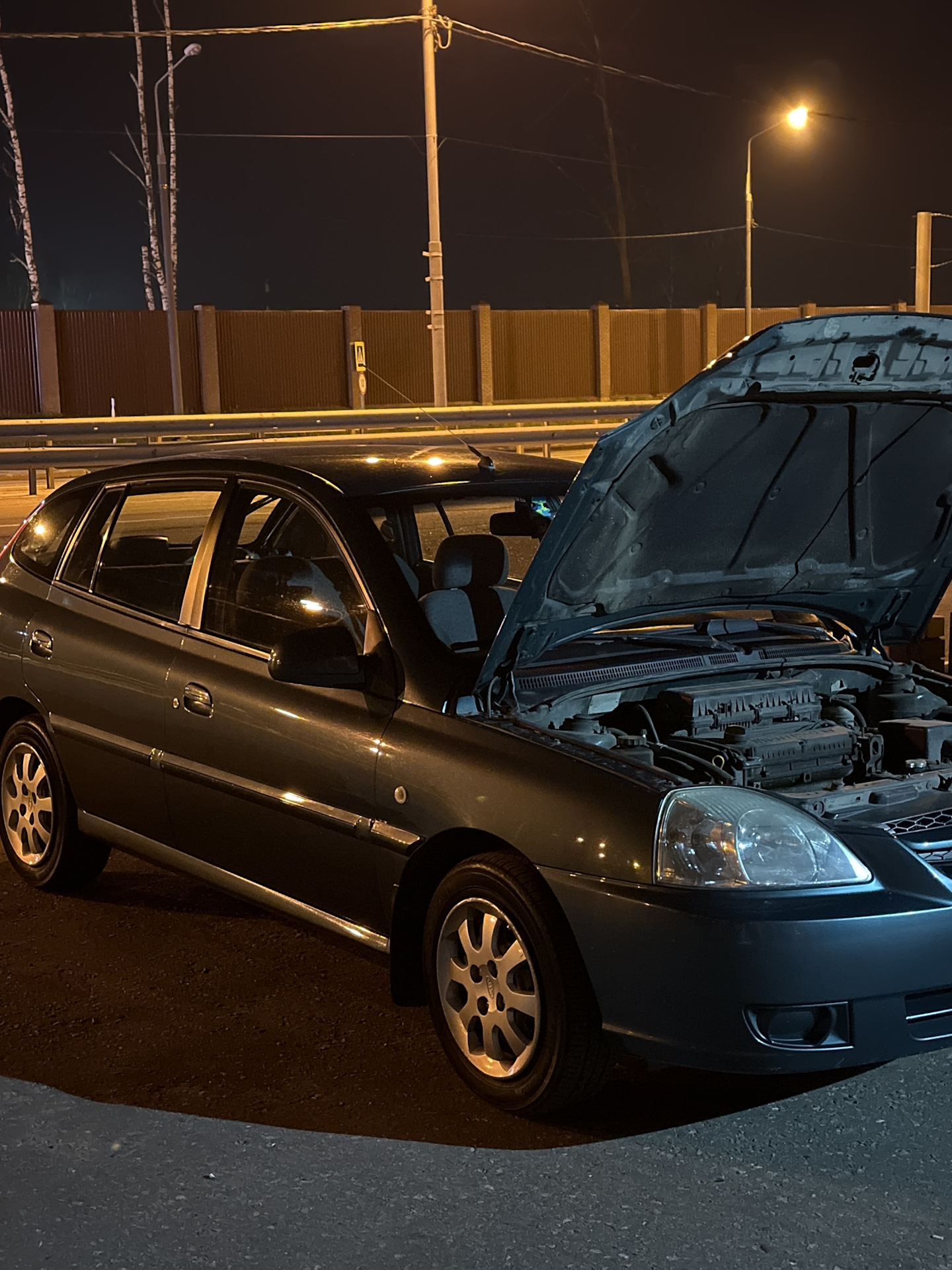 Приехали… — KIA Rio (1G), 1,5 л, 2004 года | поломка | DRIVE2