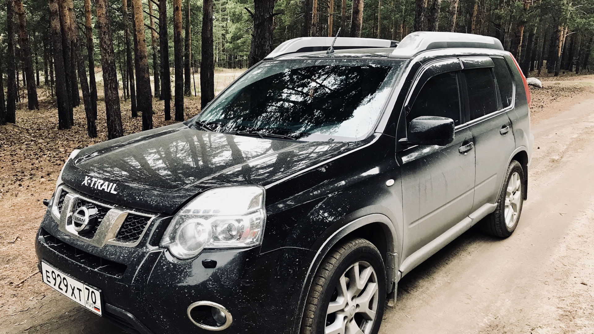 Nissan X-Trail II (t31) 2.5 бензиновый 2014 | Т-31 ///LE High Black/// на  DRIVE2