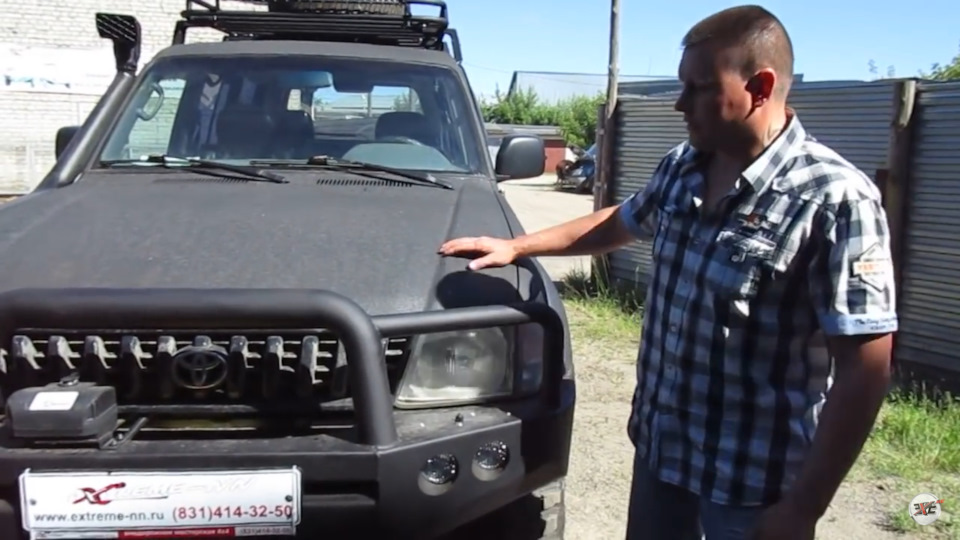 Тюнинг Прадо 95 — Toyota Land Cruiser Prado 90-series, 3,4 л, 1998 года ...
