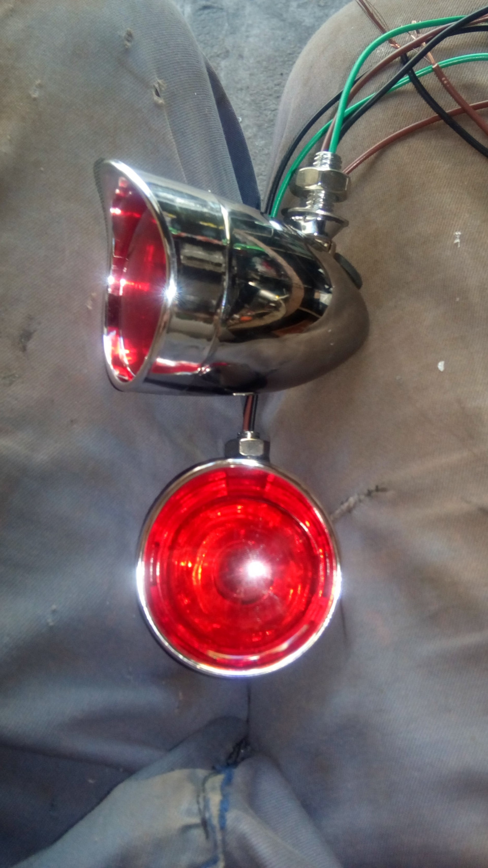 Задние ПТФ — ГАЗ 2410, 2,5 л, 1989 года | стайлинг | DRIVE2