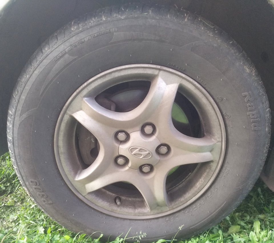 Отзыв о китайской резине rapid p309 — Hyundai Trajet, 2 л, 2006 года ...