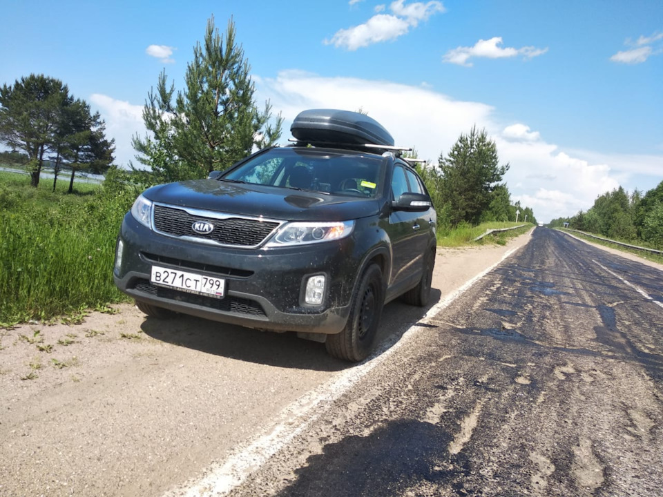 Жидкий асфальт — KIA Sorento (2G), 2,4 л, 2019 года | путешествие | DRIVE2