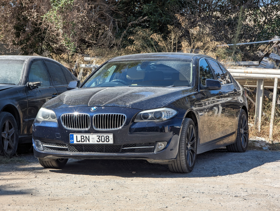 Поменял масло и фильтры — BMW 5 series (F10), 2 л, 2013 года | плановое ...