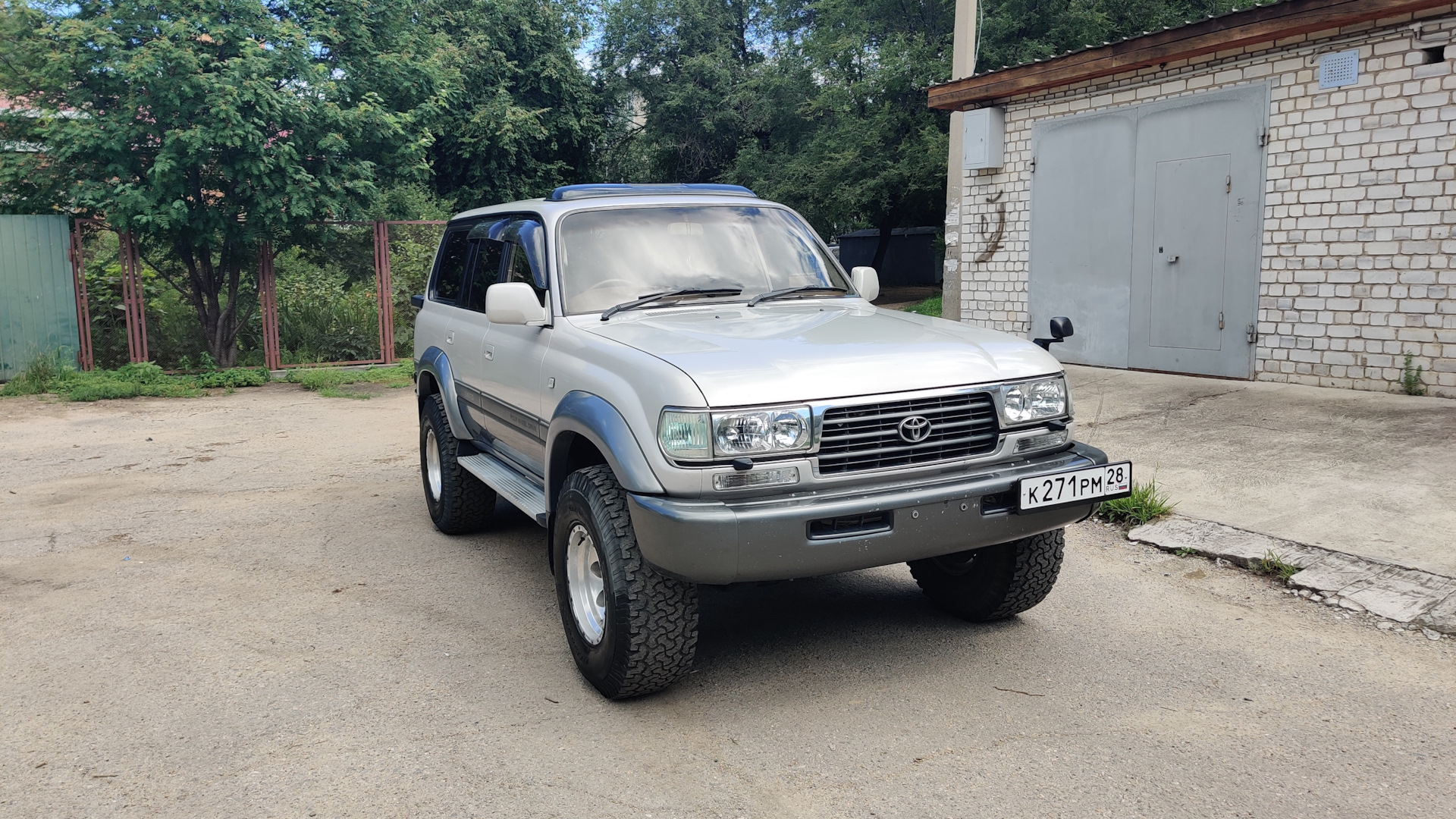 Toyota Land Cruiser 80 4.2 дизельный 1995 | прозвище 