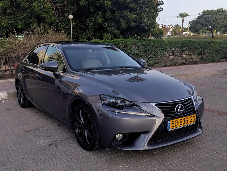 Двухзонный регистратор с режимом парковки! — Lexus IS III, 2,5 л, 2014 ...