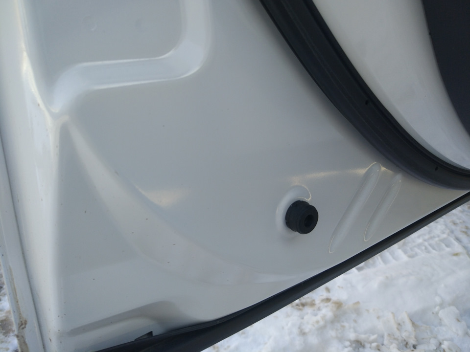 Отбойник для дверей — Mitsubishi Outlander (3G), 2,4 л, 2013 года ...