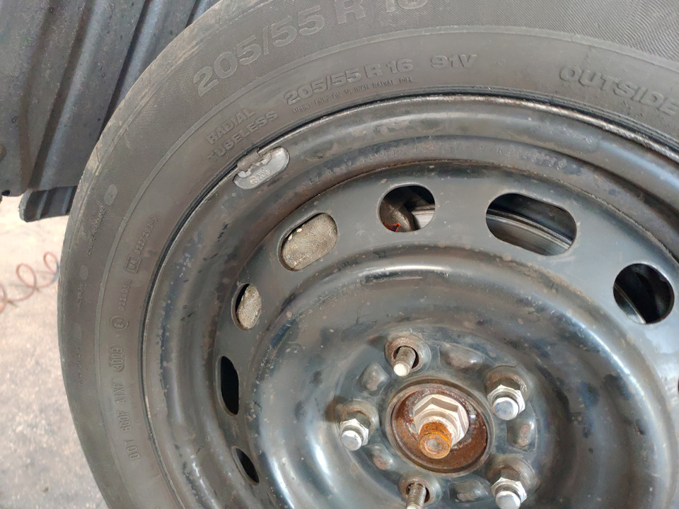Примерка тормозов от CX-9 и СΧ-5 на Mazda 3 BM — Mazda 3 (3G) BM, 2,5 л ...