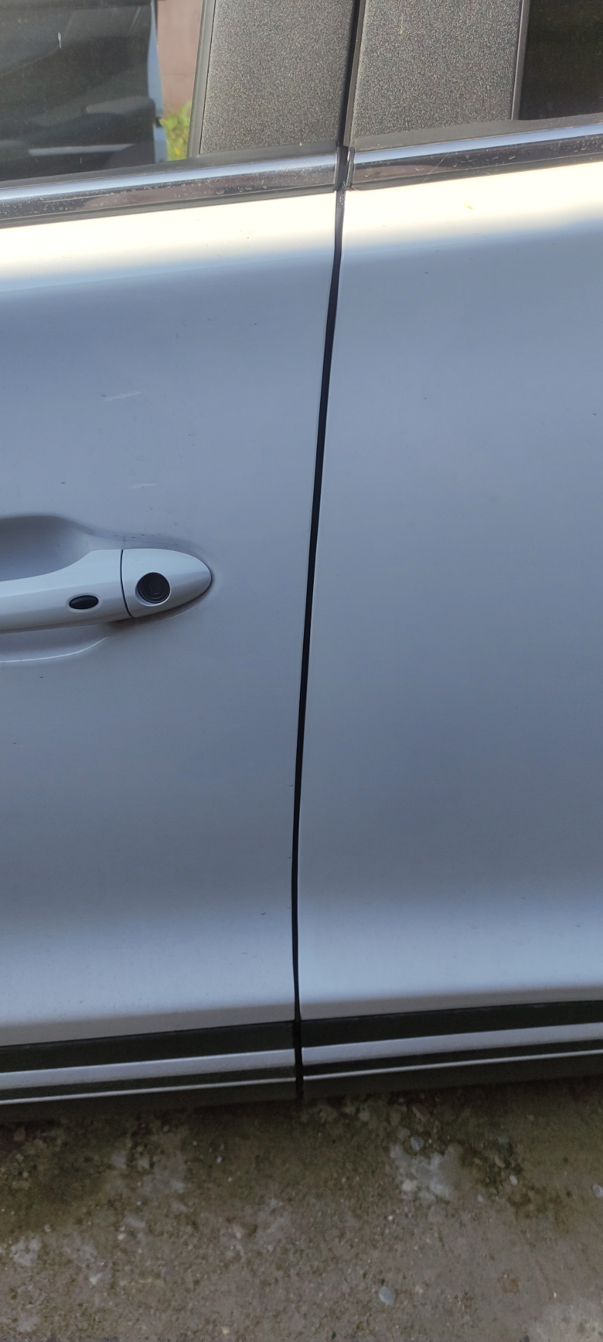 Уплотнитель средней стойки дверей — Chery Tiggo 4 Pro, 1,5 л, 2023 года ...