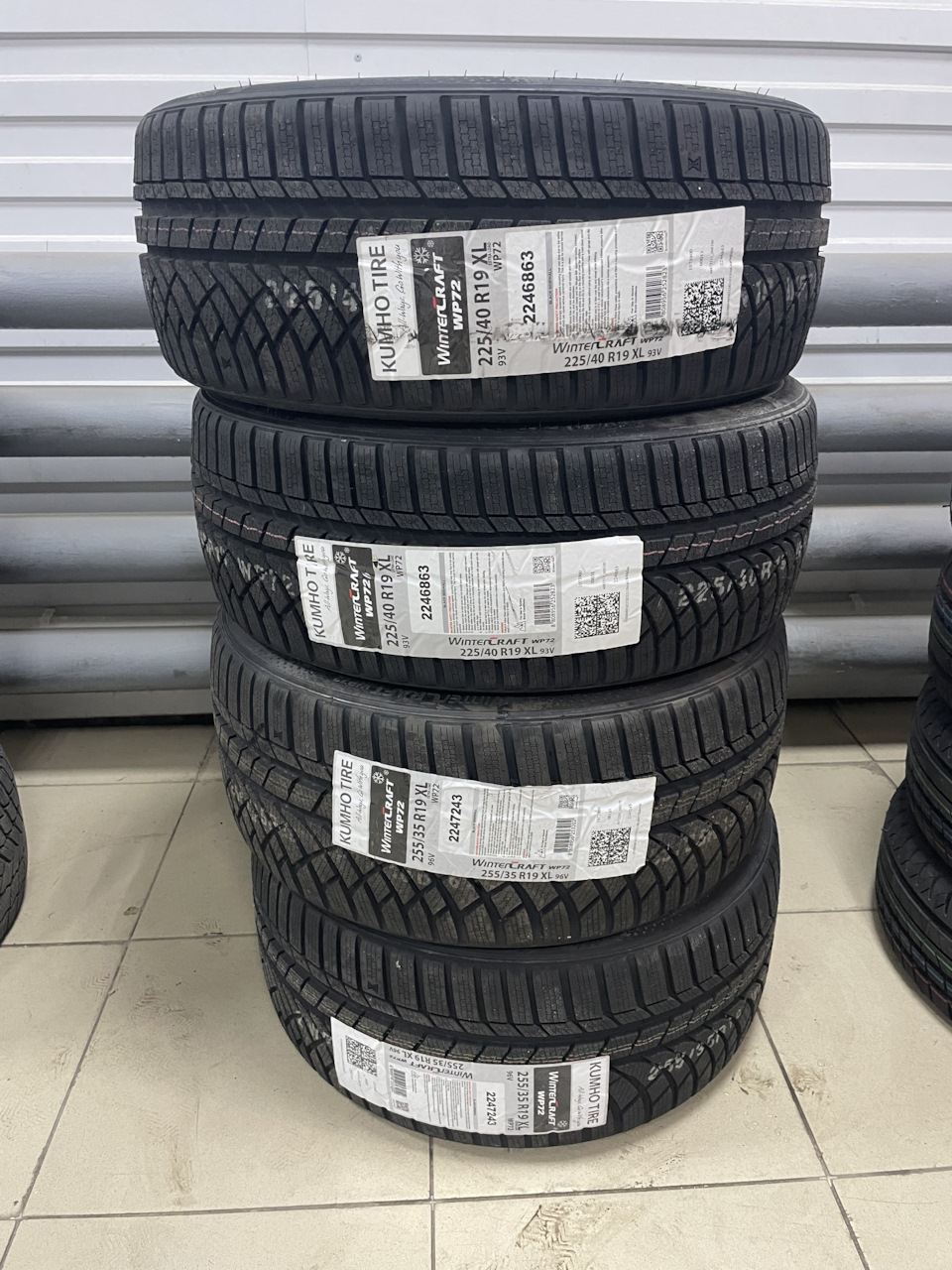 Зимняя резина Kumho WinterCraft WP72 — BMW 3 series (G20), 3 л, 2020 ...