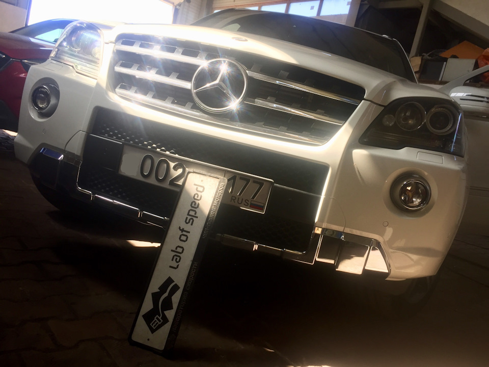 К процедурам готовы… — Mercedes-Benz M-Class (W164)