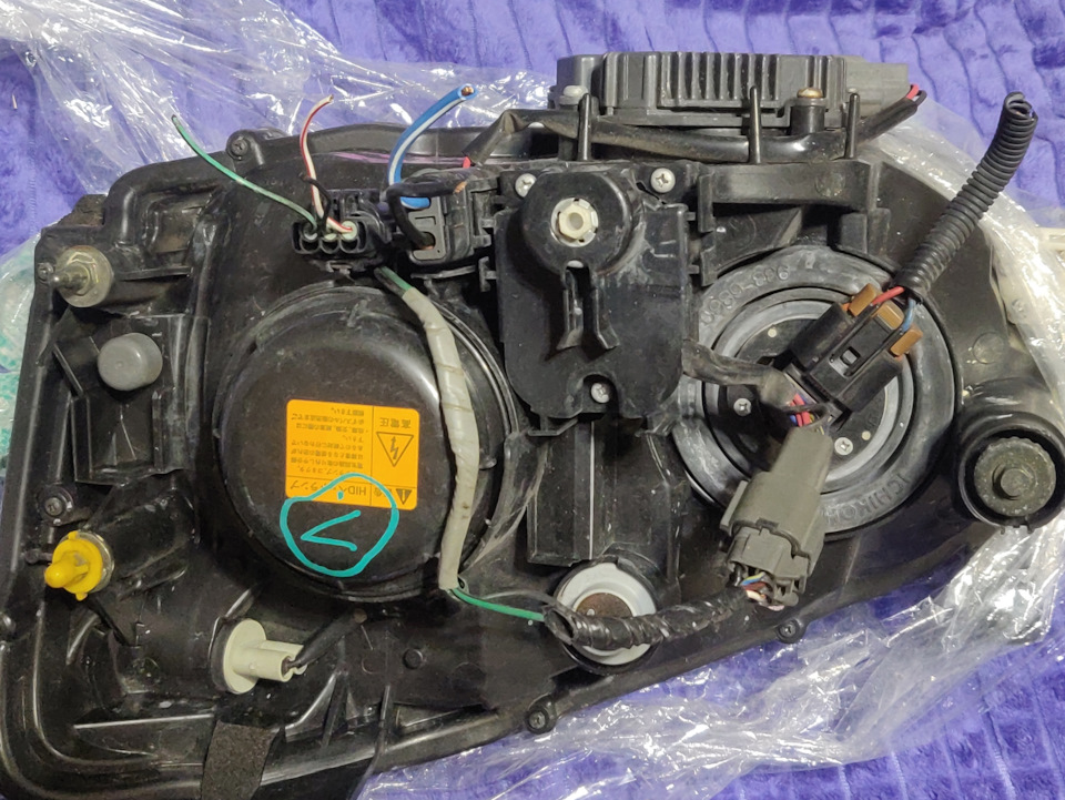 Отличия в распиновке ксенона и галогена — Subaru Impreza (GD, GG), 2 л ...