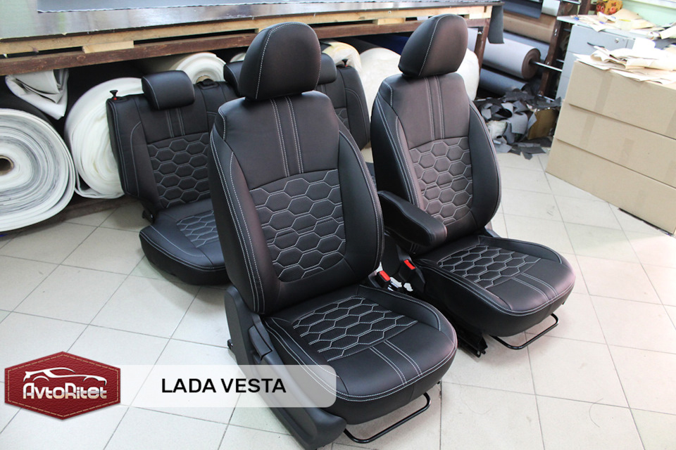 Каркасные авточехлы AvtoRitet на Ладу Веста — ШвейАльянсГрупп на DRIVE2