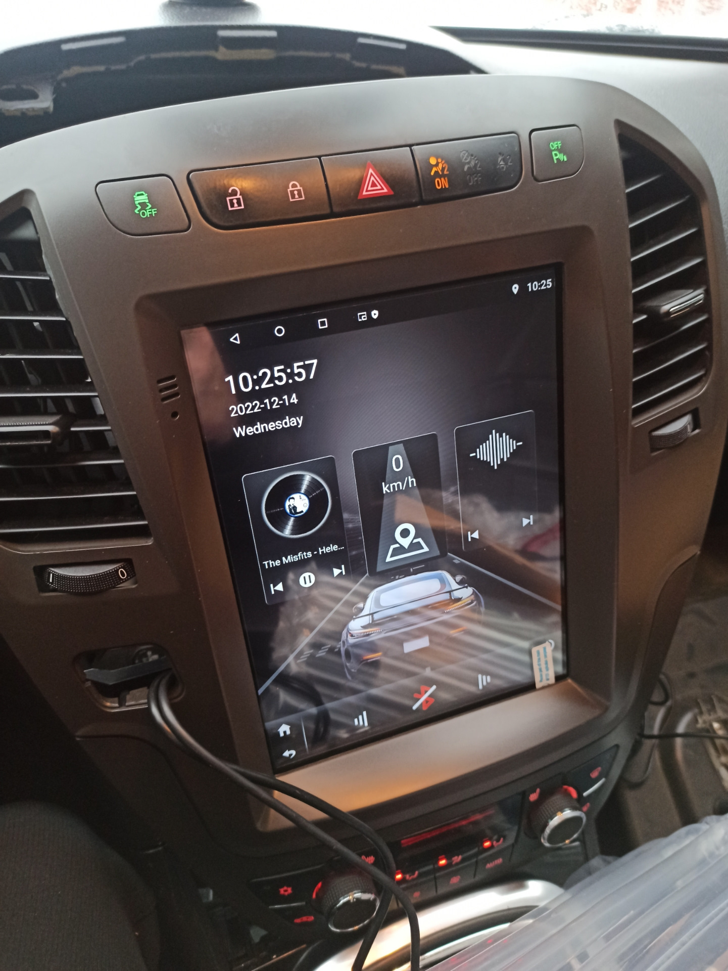 Планшет вместо штатной магнитолы — Opel Insignia (1G), 1,8 л, 2012 года ...