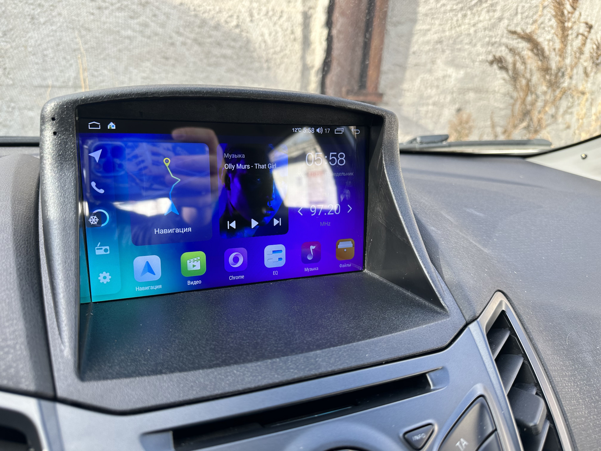 Замена штатного ГУ на Андроид Магнитолу. Carplay forever! — Ford Fiesta ...