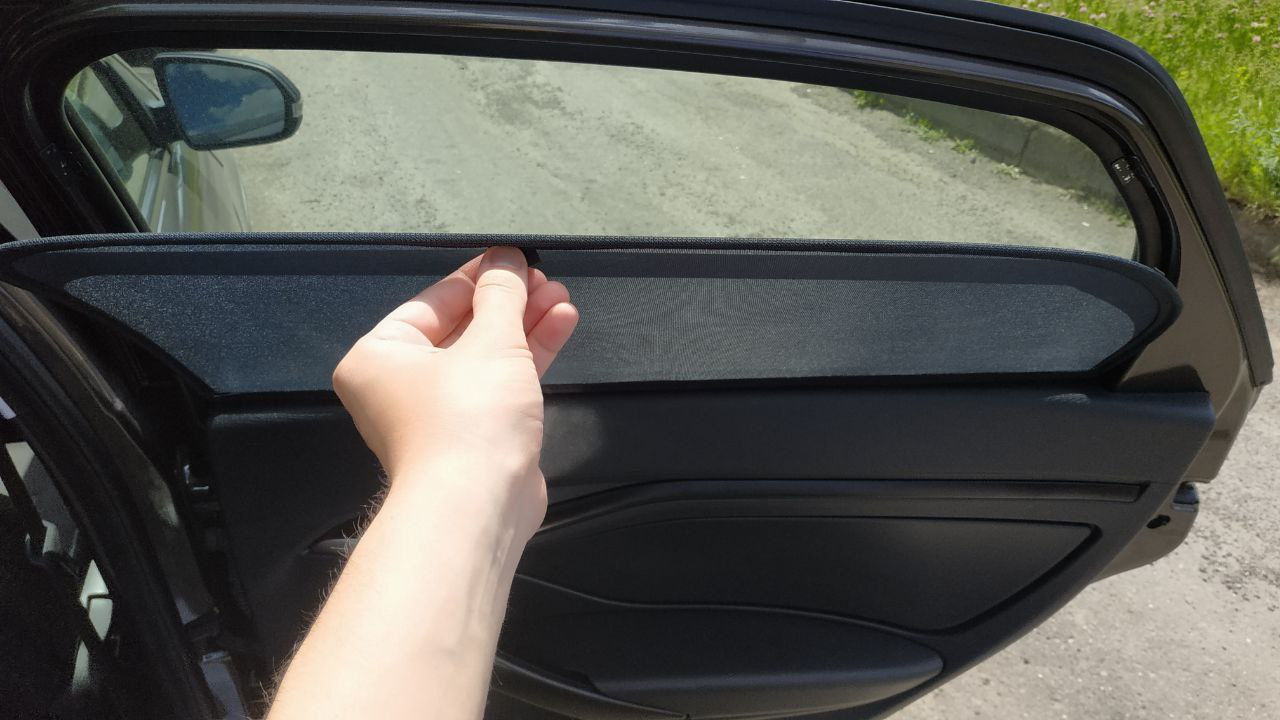 🆔:70 🌞 Каркасные шторки Лада Веста из ателье. Брест. — Lada Vesta (1G ...