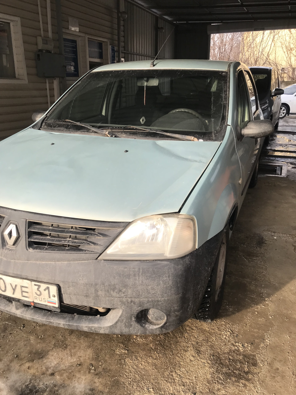 Регистрация — Renault Logan (1G), 1,4 л, 2007 года | наблюдение | DRIVE2