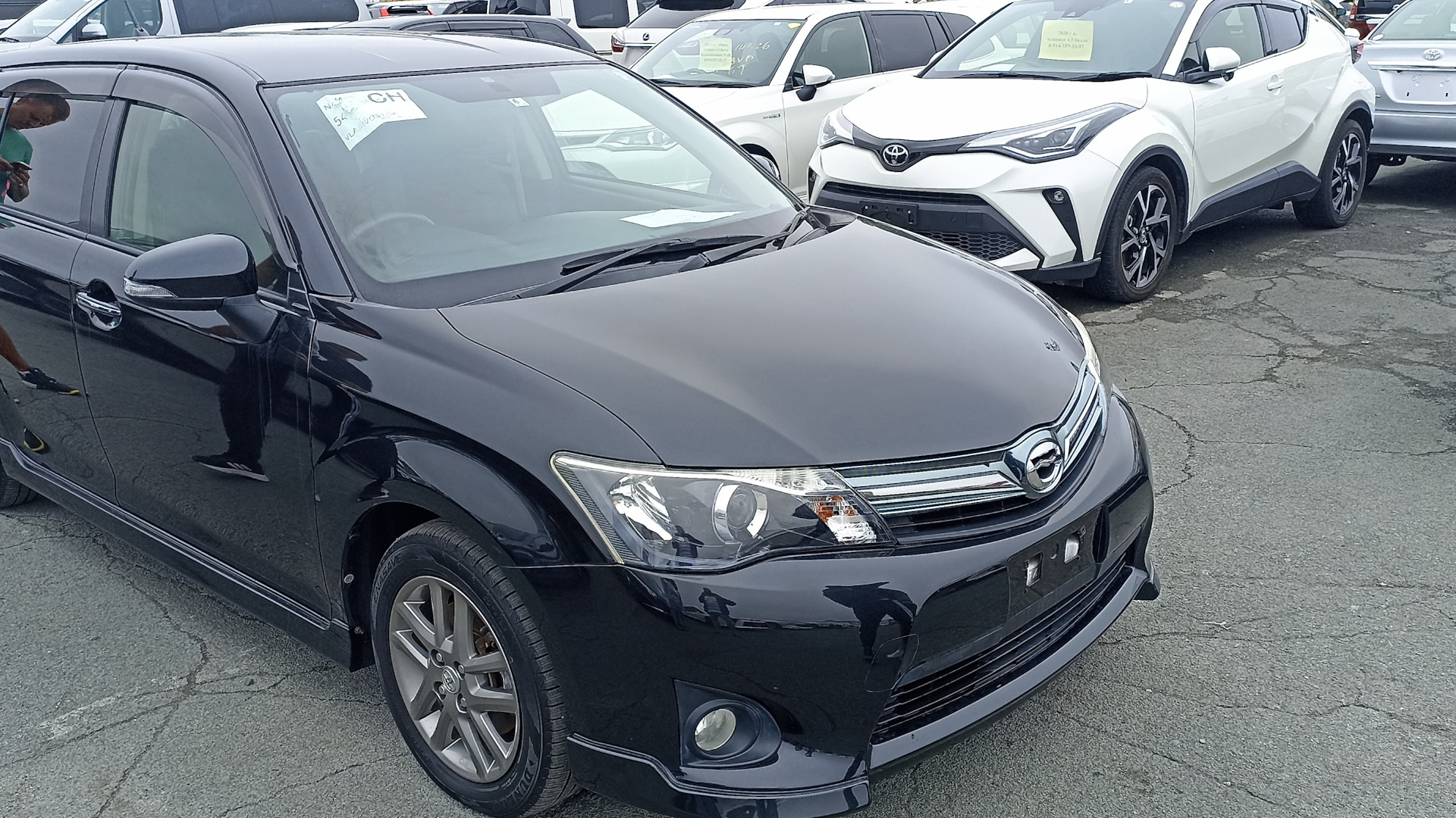 Toyota E160 1.5 бензиновый 2014 | Черный WxB на DRIVE2