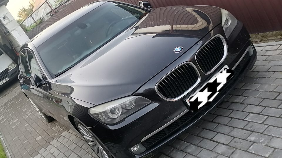 Прокачка антифриза BMW F01 N63 — BMW 7 series (F01/02), 4,4 л, 2008 ...