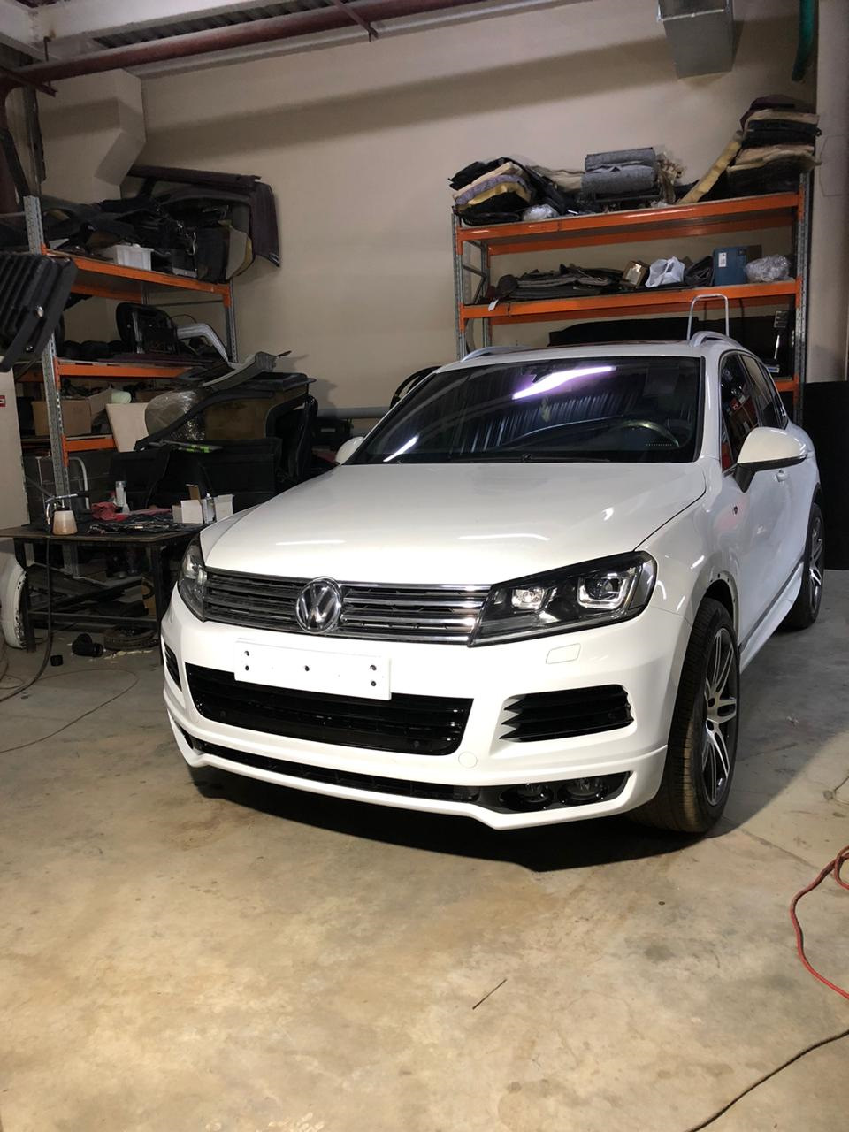 Установка фар Touareg FL в бампер NF R-line. — Volkswagen Touareg (2G ...