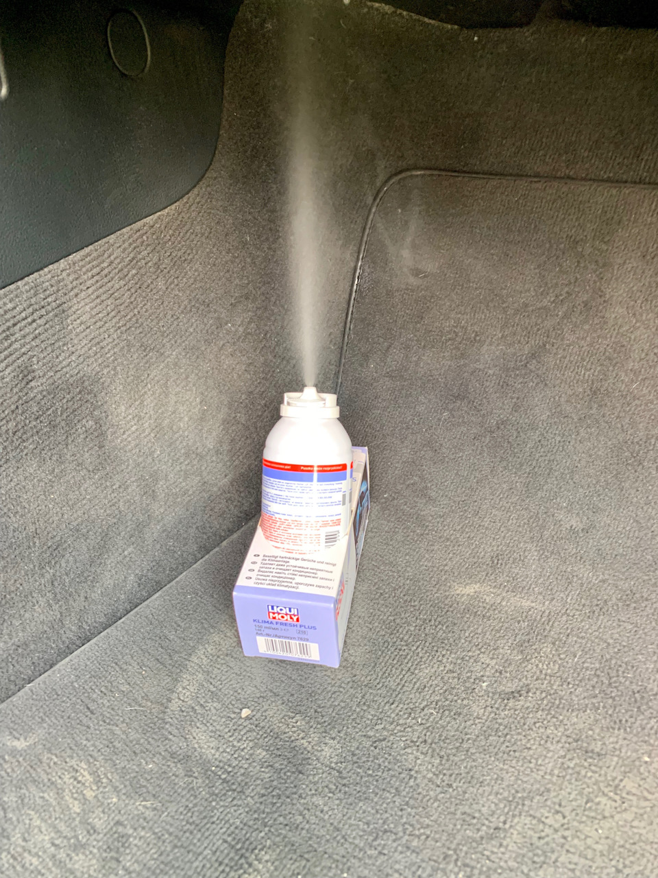 Освежитель кондиционера Liqui Moly "Klima Fresh Plus" — 3. 09.06.2019г ...