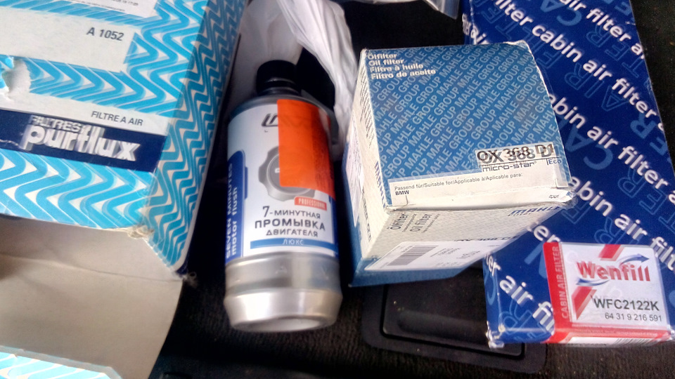 ТО. Промывка двигателя Лавром и самый дешевый салонный фильтр с акт ...