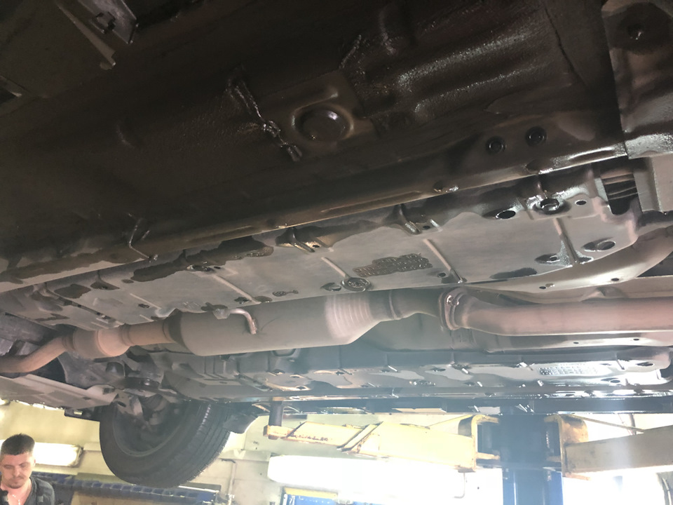 Удаление резонатора — Toyota Camry (XV50), 2,5 л, 2017 года | тюнинг ...