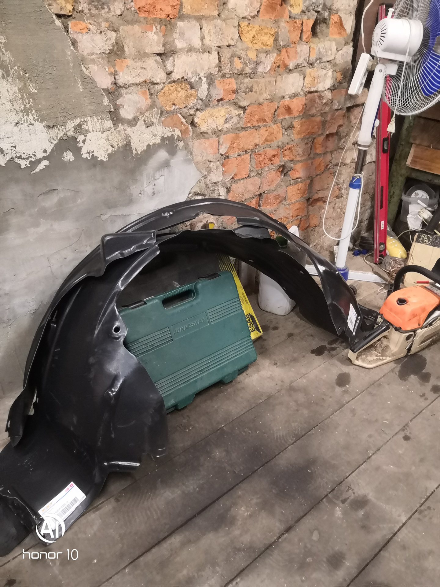 Передние подкрылки SAT — Honda CR-V (RE), 2 л, 2007 года | аксессуары ...