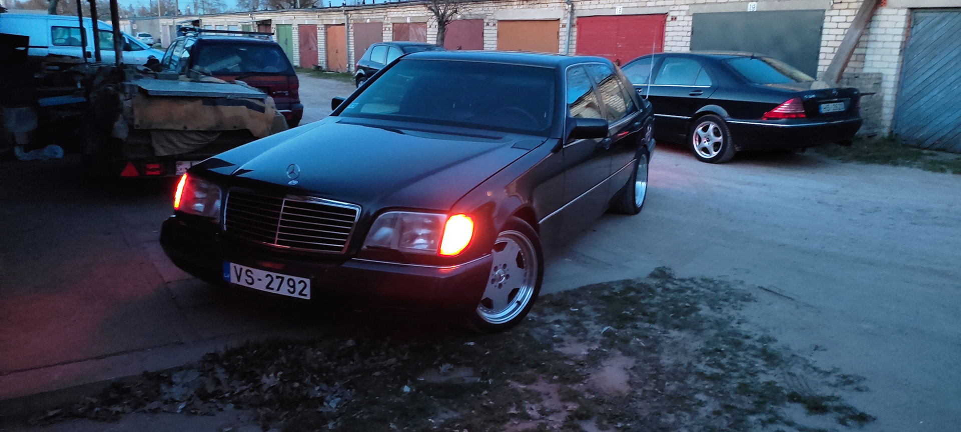 Американ лук. — Mercedes-Benz S-Class (W140), 6 л, 1991 года | стайлинг |  DRIVE2