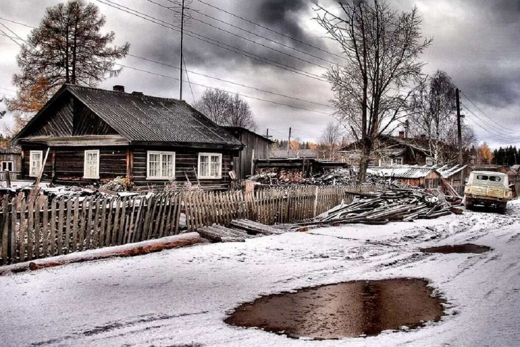 Фото нищета российской глубинки