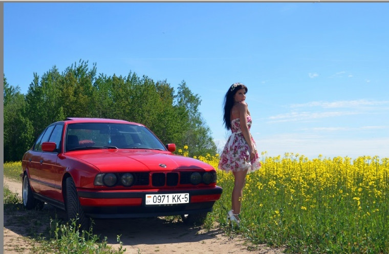 Фото в бортжурнале BMW 5 series (E34)