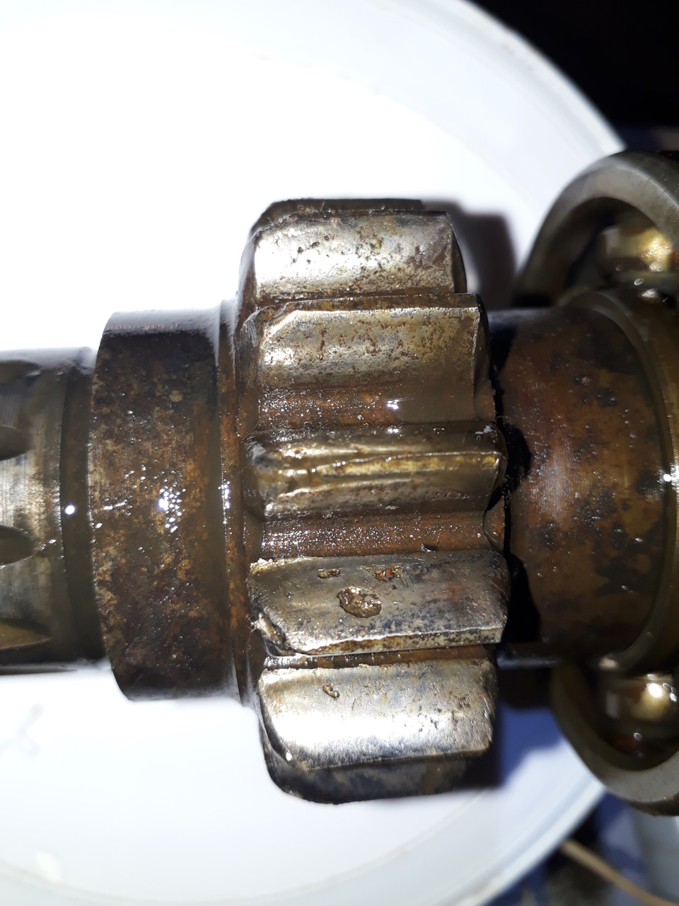 Вылет 1-й передачи КПП УАЗ Буханка. — УАЗ 3962, 2,9 л., 2003 года ...