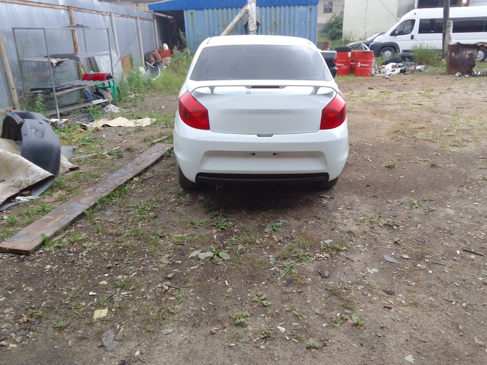 Промежуточный результат — Chery A13, 1,5 л, 2011 года | кузовной ремонт ...