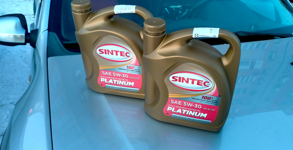 Масло Sintec 5w30. Опрос использования так сказать )))) — Сообщество ...