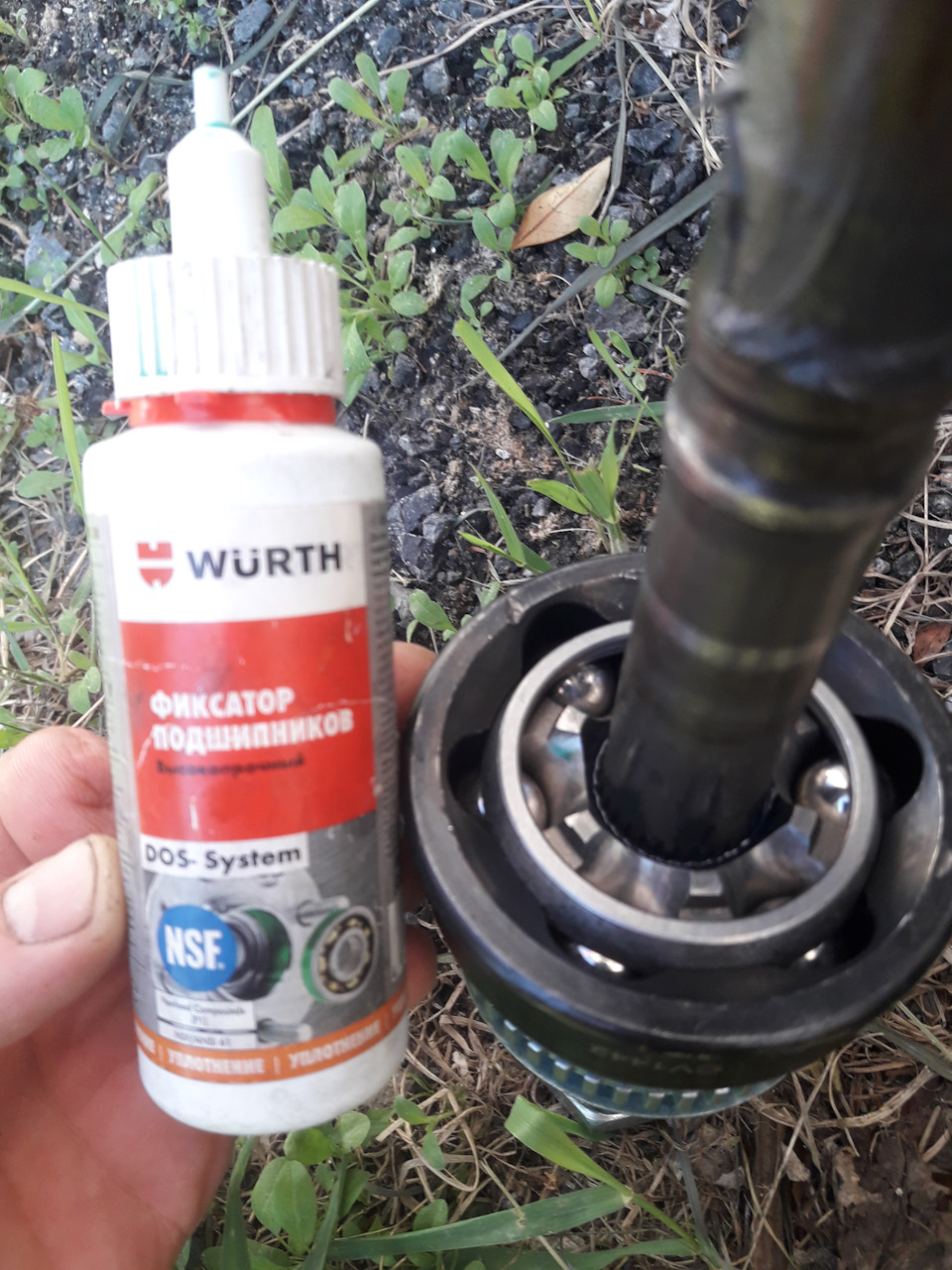 Устранение люфта в шлицевом соединении наружного ШРУСа — Hyundai Matrix ...