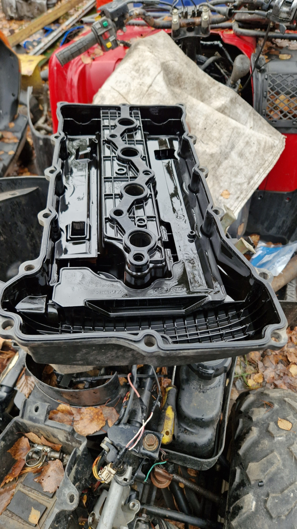 Фото в бортжурнале KIA Sportage (3G). Запчасти на фото: SP199