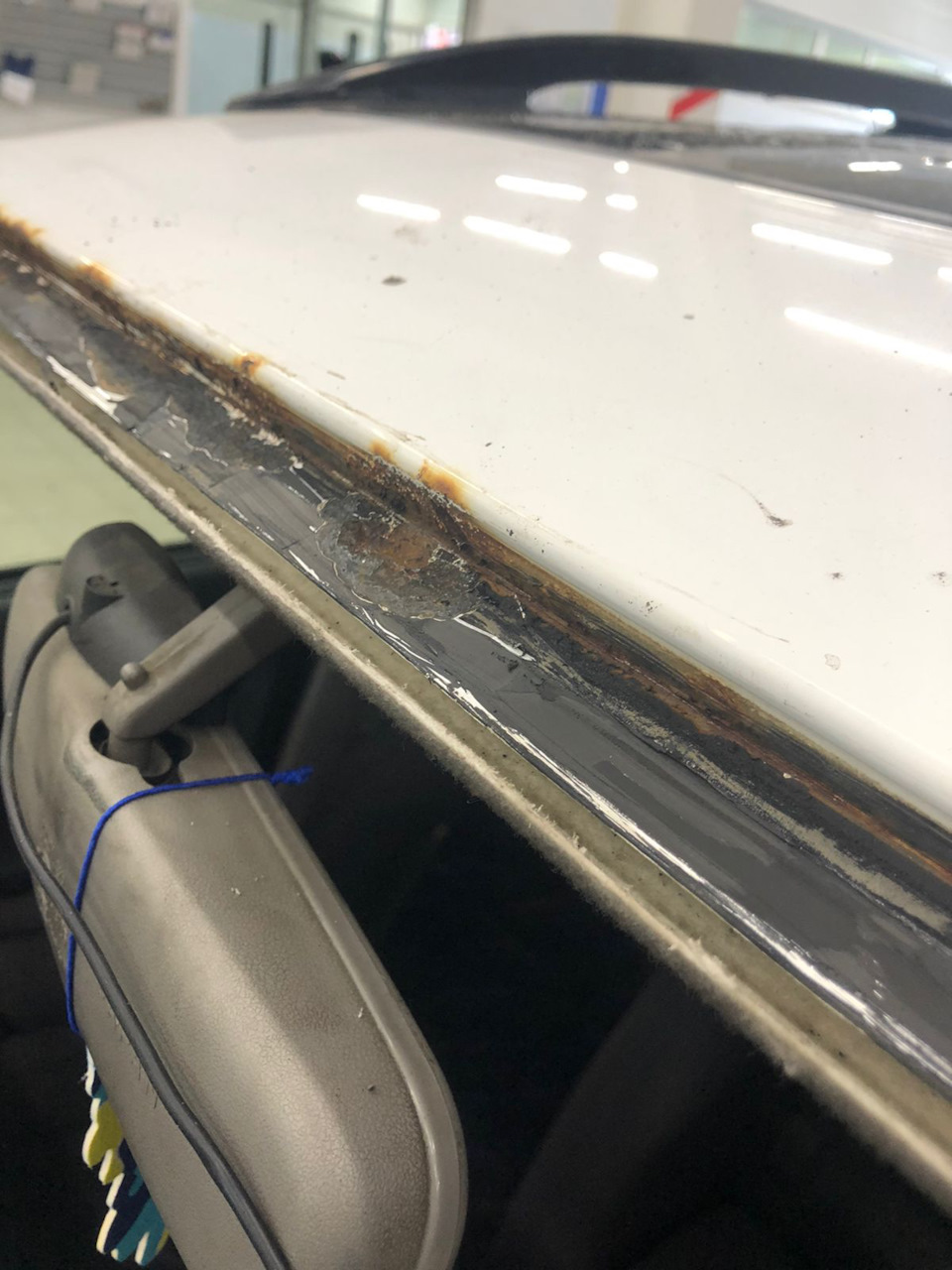 Замена лобового стекла — Toyota Caldina (210), 2 л, 1999 года | другое ...