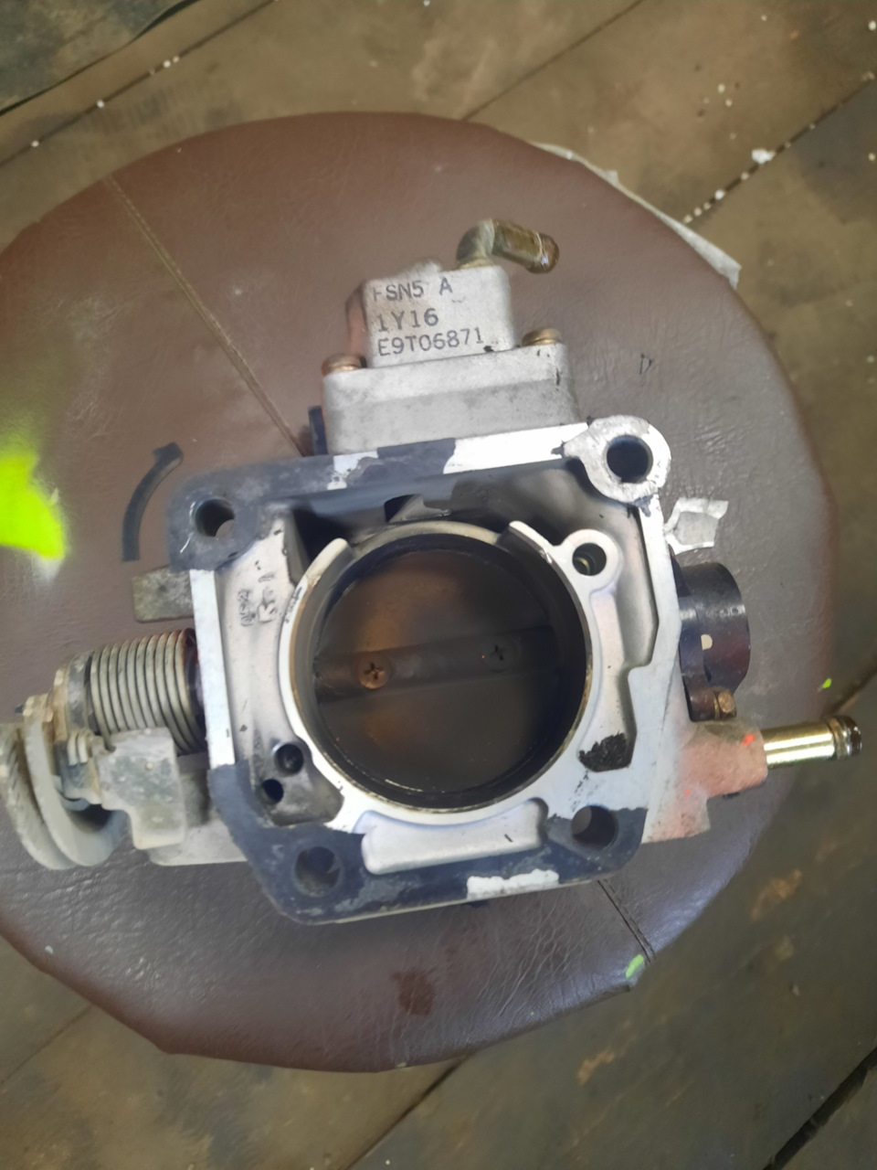 Очистка и настройка дроссельной заслонки fs 2.0 — Mazda MPV II, 2 л ...