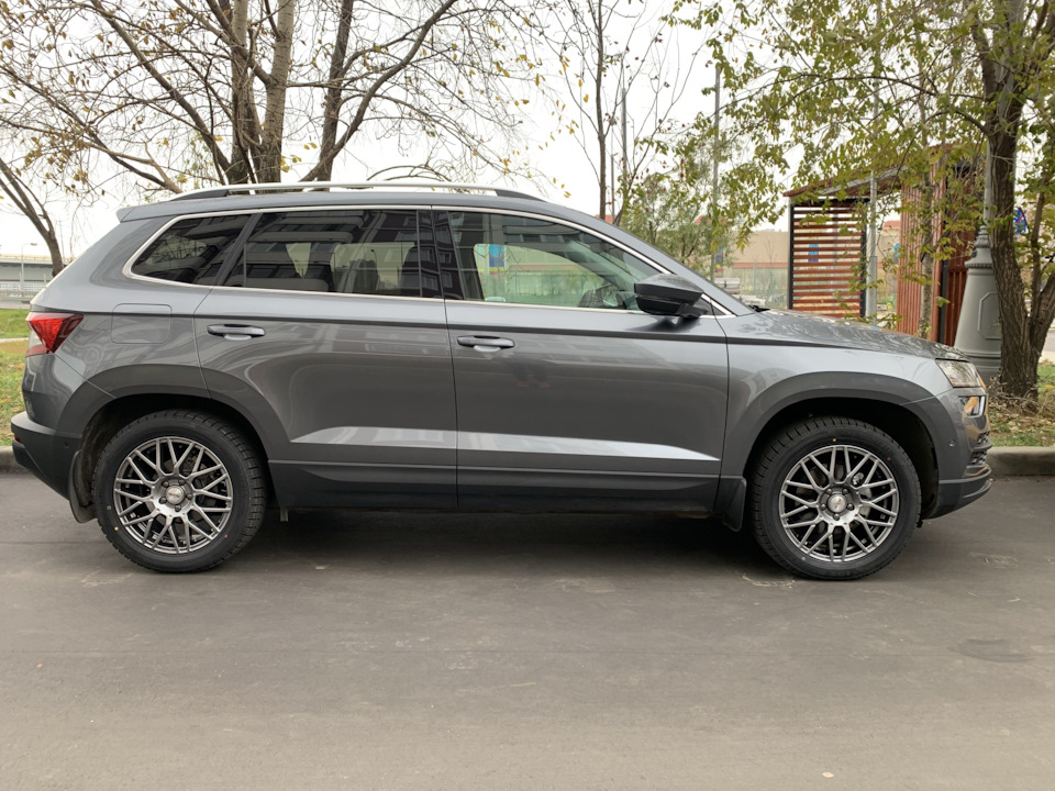 Диски X'trike X-131 7x17 5*112 ET40 Dia57.1 HSB — Skoda Karoq, 1,4 л ...