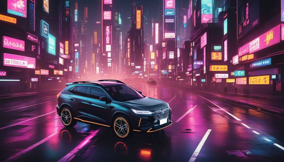 Фон для блога — Changan CS55 Plus (2G), 1,5 л, 2024 года | фотография ...