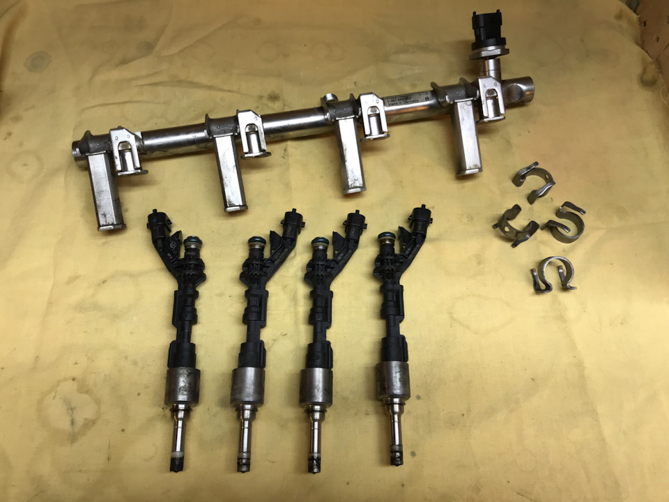 Проверка / промывка форсунок высокого давления Volvo S60 — DRIVE2