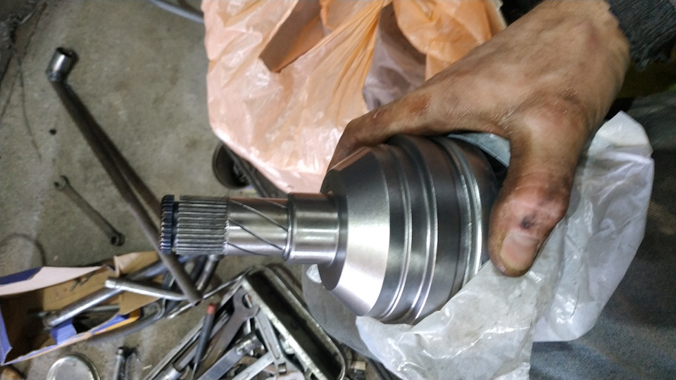 Реставрация денфирициала и замена внутренних шрусов избавляемся от ...