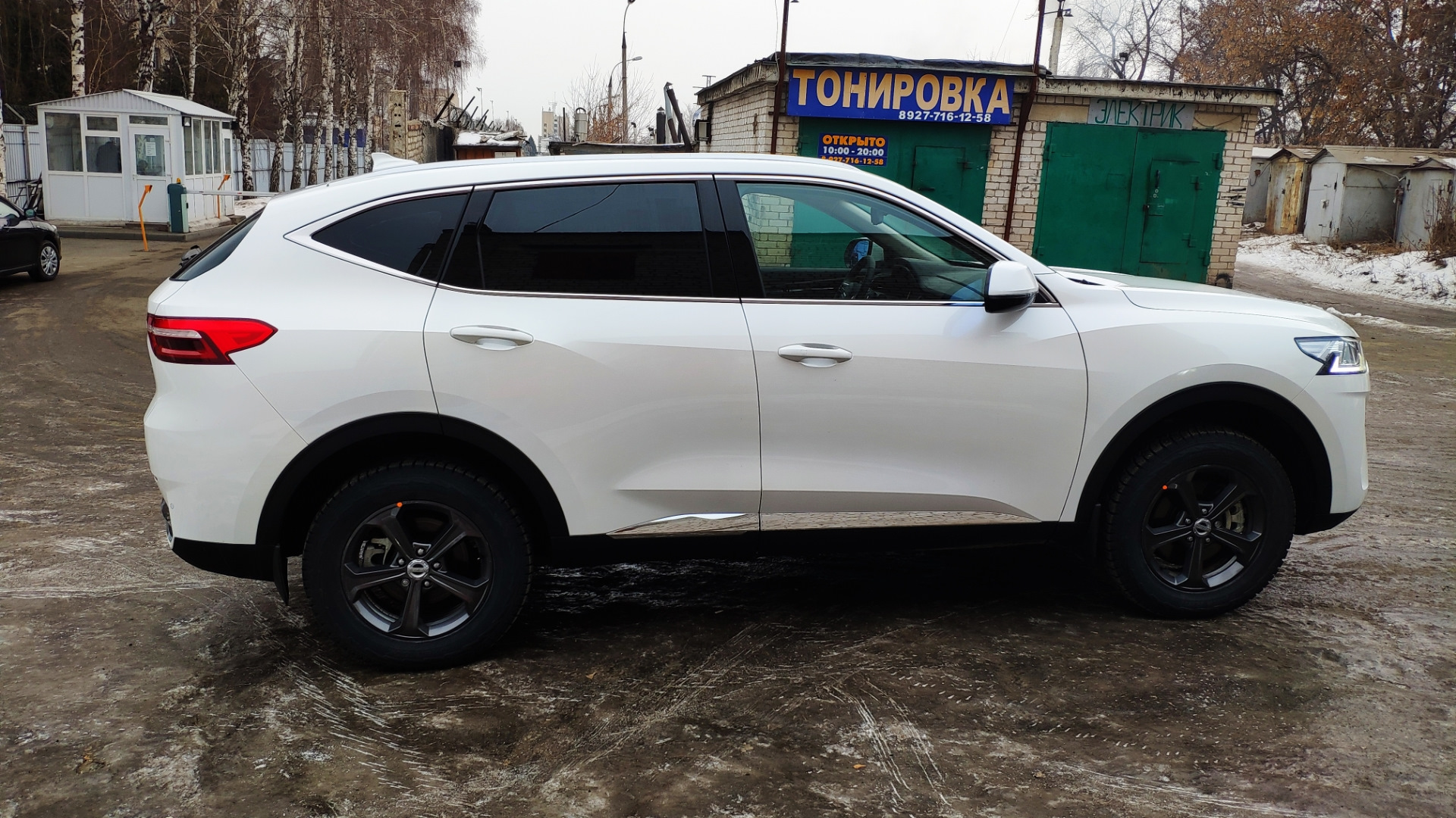 F7x haval белый фото