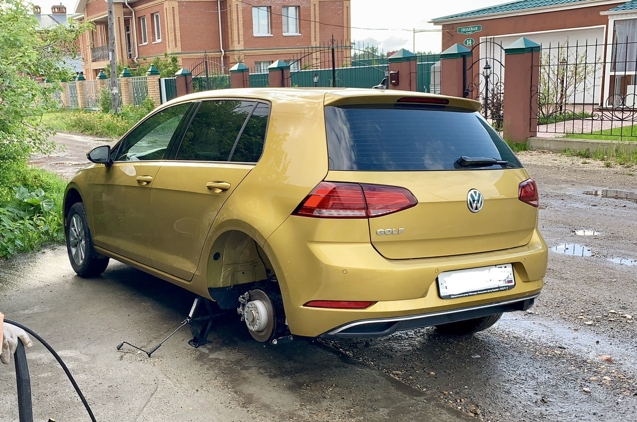 Шумоизоляция Golf 7.5 — Volkswagen Golf Mk7, 1,4 л, 2018 года | автозвук |  DRIVE2