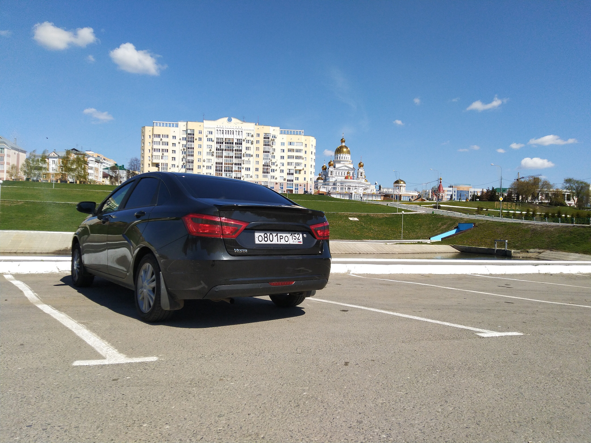 Саранск. Чистый и красивый город. — Lada Vesta, 1,6 л, 2017 года |  путешествие | DRIVE2