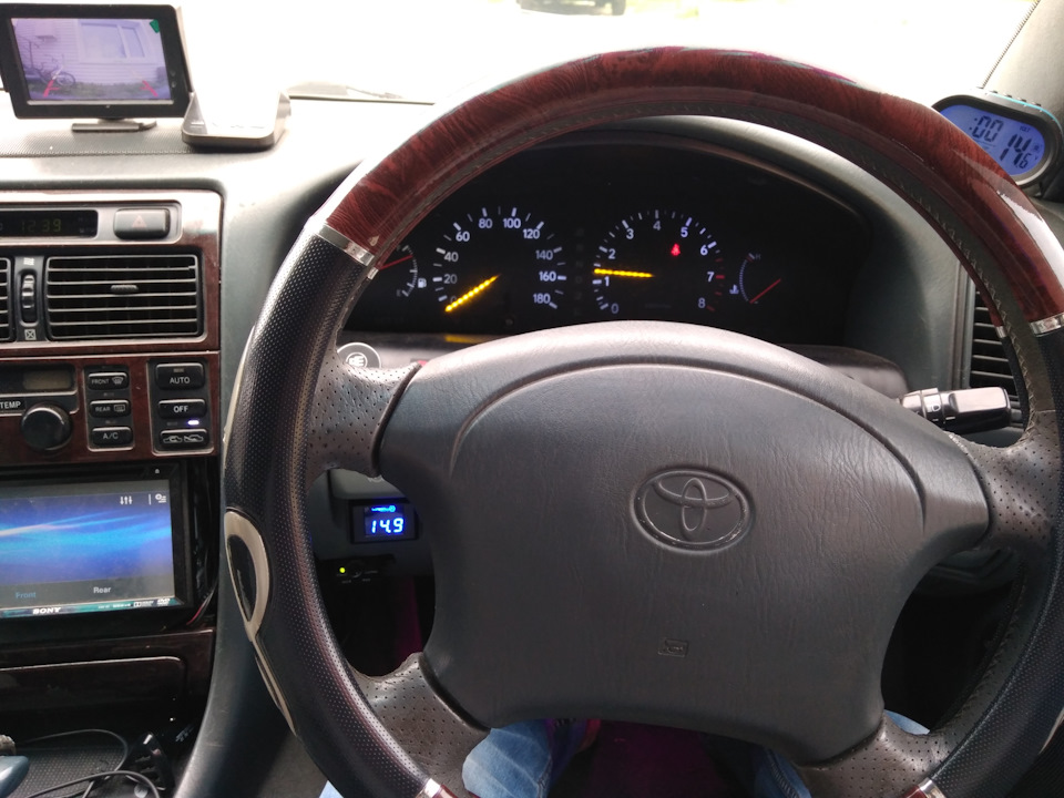 Вольтметр Урал — Toyota Aristo (I), 3 л, 1993 года | автозвук | DRIVE2
