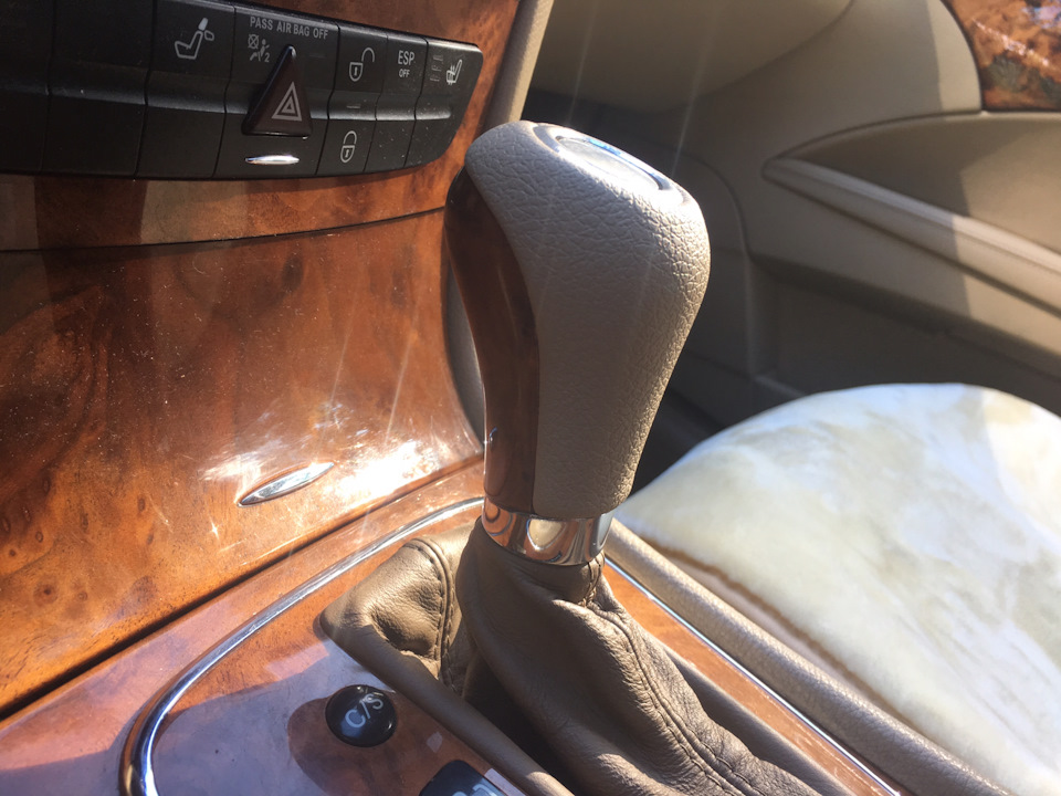 W211 как разобрать ручку акпп