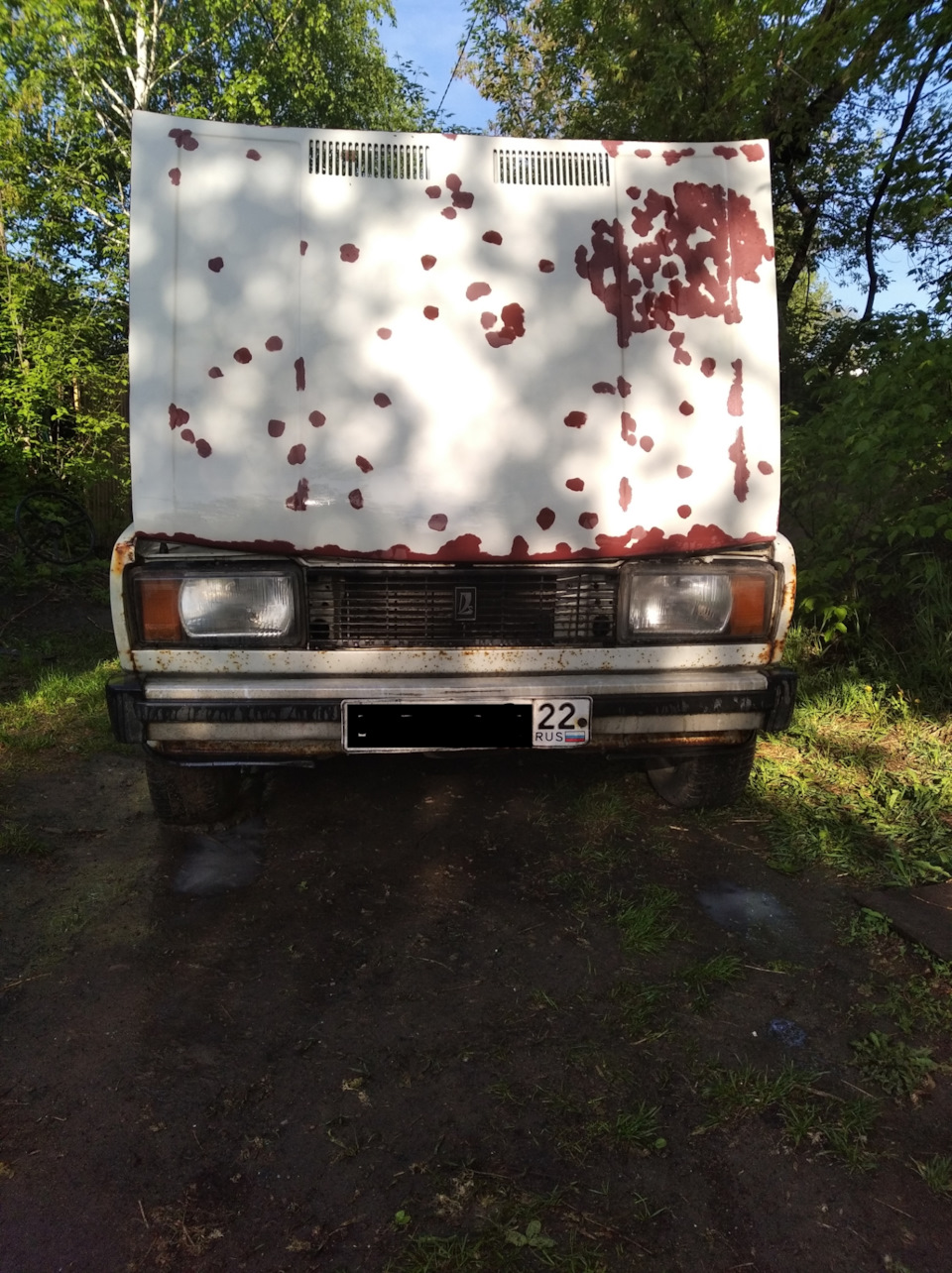 Покраска валиком. Первый опыт и разбор ошибок. — Lada 21053, 1,5 л, 1992  года | своими руками | DRIVE2