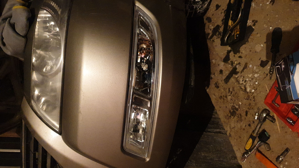 Туманки — Nissan Almera Classic (B10), 1,6 л, 2010 года | электроника ...