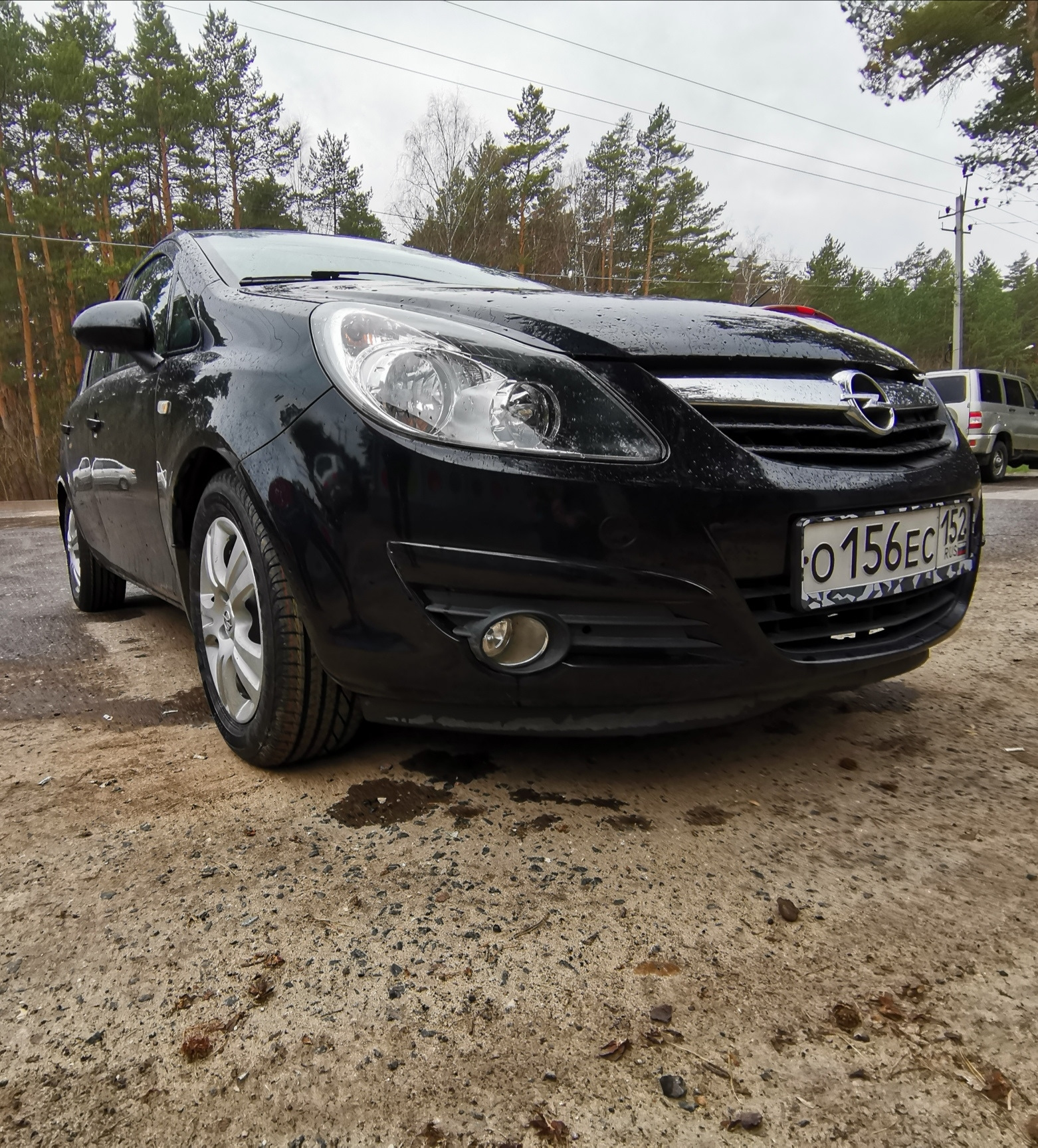 Летние тапки Goodyear 195/60 r15 — Opel Corsa D, 1,2 л., 2008 года ...